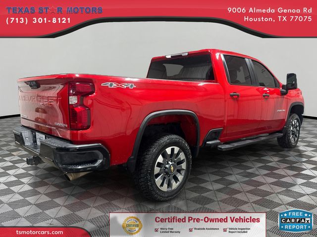 2022 Chevrolet Silverado 2500HD Custom | Houston, TX | Texas Star Motors 2022 Chevrolet Silverado 2500HD Custom | Houston, TX | Texas Star Motors