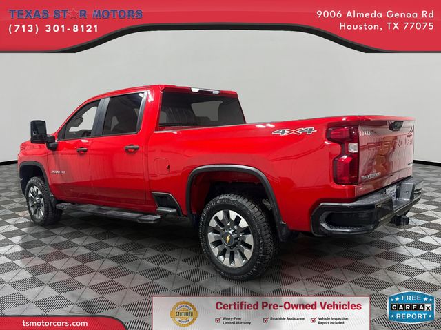 2022 Chevrolet Silverado 2500HD Custom | Houston, TX | Texas Star Motors 2022 Chevrolet Silverado 2500HD Custom | Houston, TX | Texas Star Motors