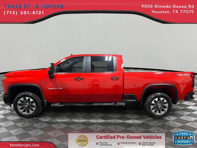 2022 Chevrolet Silverado 2500HD Custom | Houston, TX | Texas Star Motors 2022 Chevrolet Silverado 2500HD Custom | Houston, TX | Texas Star Motors