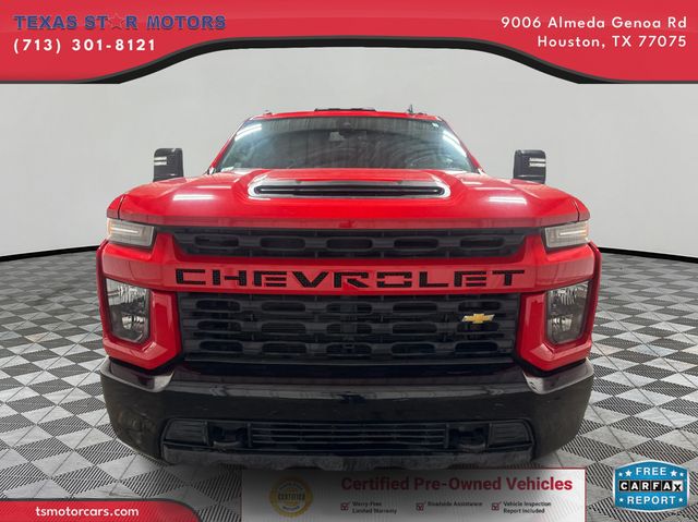 2022 Chevrolet Silverado 2500HD Custom | Houston, TX | Texas Star Motors 2022 Chevrolet Silverado 2500HD Custom | Houston, TX | Texas Star Motors