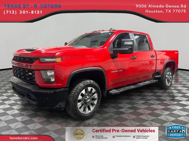 2022 Chevrolet Silverado 2500HD Custom | Houston, TX | Texas Star Motors 2022 Chevrolet Silverado 2500HD Custom | Houston, TX | Texas Star Motors