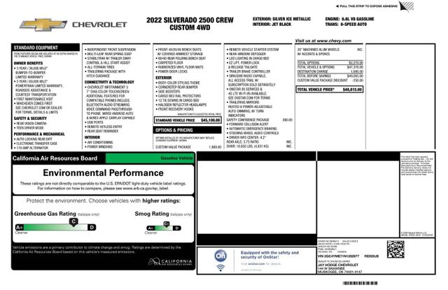 2022 Chevrolet Silverado 2500HD Custom | Addison, TX | Mr Car Guys 2022 Chevrolet Silverado 2500HD Custom | Addison, TX | Mr Car Guys