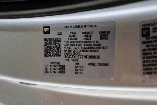 2022 Chevrolet Silverado 2500HD Work Truck 2022 Chevrolet Silverado 2500HD Work Truck