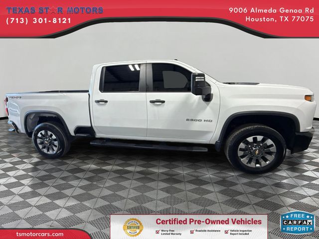 2022 Chevrolet Silverado 2500HD Custom | Houston, TX | Texas Star Motors 2022 Chevrolet Silverado 2500HD Custom | Houston, TX | Texas Star Motors