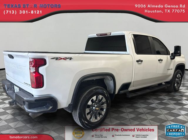 2022 Chevrolet Silverado 2500HD Custom | Houston, TX | Texas Star Motors 2022 Chevrolet Silverado 2500HD Custom | Houston, TX | Texas Star Motors