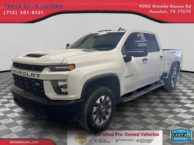2022 Chevrolet Silverado 2500HD Custom | Houston, TX | Texas Star Motors 2022 Chevrolet Silverado 2500HD Custom | Houston, TX | Texas Star Motors