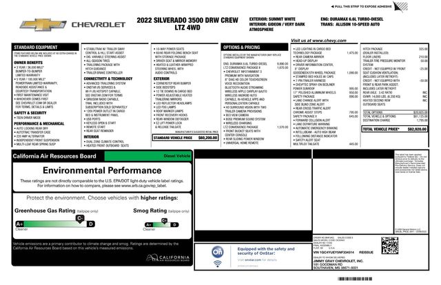 2022 Chevrolet Silverado 3500HD LTZ 2022 Chevrolet Silverado 3500HD LTZ