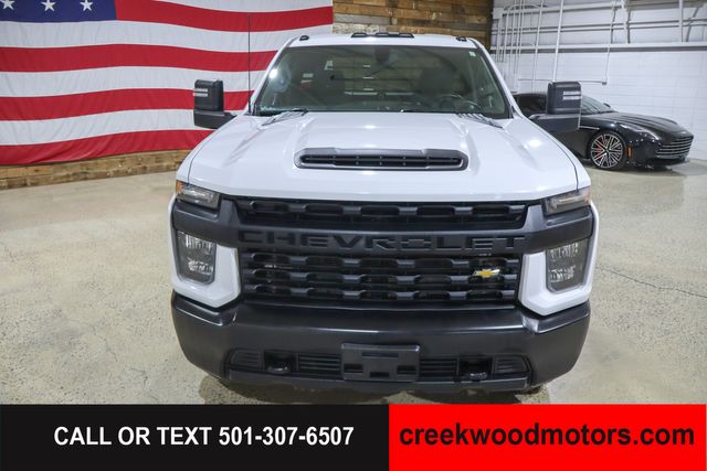 2022 Chevrolet Silverado 3500HD CC FLATBED Dually 4x4 Duramax Diesel Allison 1 Owner