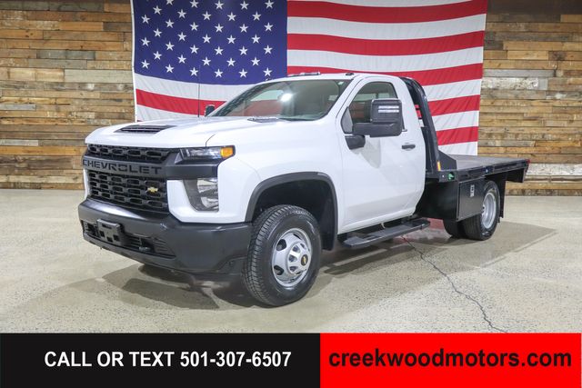 2022 Chevrolet Silverado 3500HD CC FLATBED Dually 4x4 Duramax Diesel Allison 1 Owner in Searcy, AR 72143
