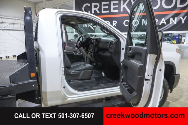 2022 Chevrolet Silverado 3500HD CC FLATBED Dually 4x4 Duramax Diesel Allison 1 Owner