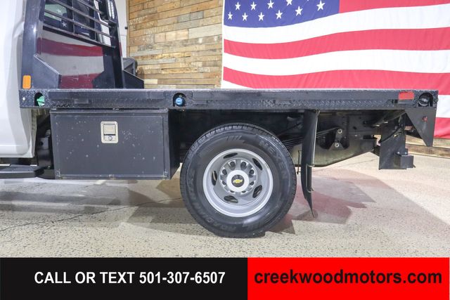 2022 Chevrolet Silverado 3500HD CC FLATBED Dually 4x4 Duramax Diesel Allison 1 Owner