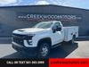 2022 Chevrolet Silverado 3500HD Chassis REG Cab 4x4 GAS UTILITY BED Financing White NICE