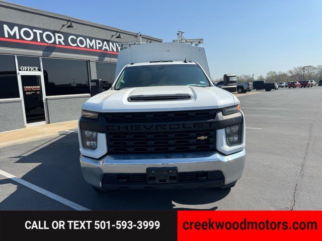 2022 Chevrolet Silverado 3500HD Chassis Cab WT REG CAB GAS Utility Bed 1 Owner White Financing