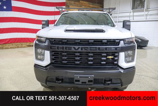 2022 Chevrolet Silverado 3500HD Chassis Utility Flatbed Boxes Rack Dually 4x4 6.6 Gas NICE in Searcy, AR 72143