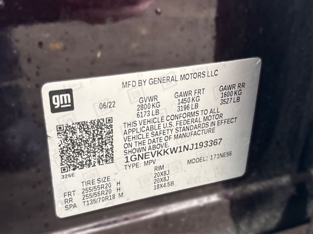 2022 Chevrolet TRAVERSE PREMIER 2022 Chevrolet TRAVERSE PREMIER