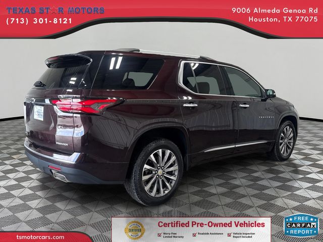 2022 Chevrolet TRAVERSE PREMIER 2022 Chevrolet TRAVERSE PREMIER