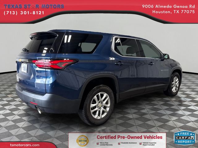 2022 Chevrolet TRAVERSE LS | Houston, TX | Texas Star Motors 2022 Chevrolet TRAVERSE LS | Houston, TX | Texas Star Motors