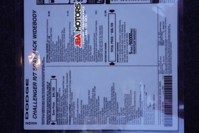 2022 Dodge Challenger RT R/T Scat Pack Widebody Factory Wide Body SRT8 HEMI | MESA, AZ | JBA MOTORS 2022 Dodge Challenger RT R/T Scat Pack Widebody Factory Wide Body SRT8 HEMI | MESA, AZ | JBA MOTORS