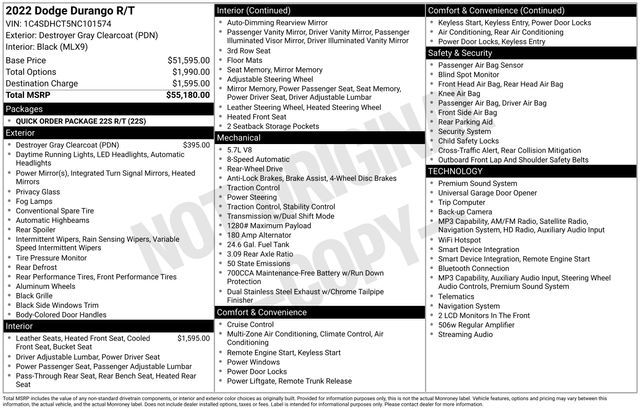 2022 Dodge Durango R/T