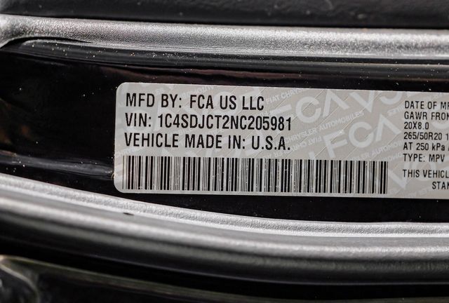 2022 Dodge Durango R/T BLACKTOP  Preferred Pkg. 22C RED LEATHER Roof | Dallas, TX | East Dallas Diesel