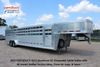 2022 Featherlite 8127 - 32' GN Livestock, 2 Cut Gates w/ sliders, Tandem 8Ks | CONROE, TX | SportChassis/ Featherlite Trailers of Texas