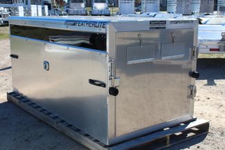 2022 Featherlite 8191 - 7'6 Truck Topper Hog/ Sheep Topper 3'6 x 7'6 long with Plexiglass | CONROE, TX | SportChassis/ Featherlite Trailers of Texas in Conroe, TX 77384