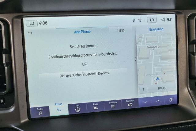 2022 Ford Bronco Outer Banks 4X4 / VELOCITY BLUE / BIG SCREEN | Austin, TX | Rocky Mountain Truck Stop Austin 2022 Ford Bronco Outer Banks 4X4 / VELOCITY BLUE / BIG SCREEN | Austin, TX | Rocky Mountain Truck Stop Austin