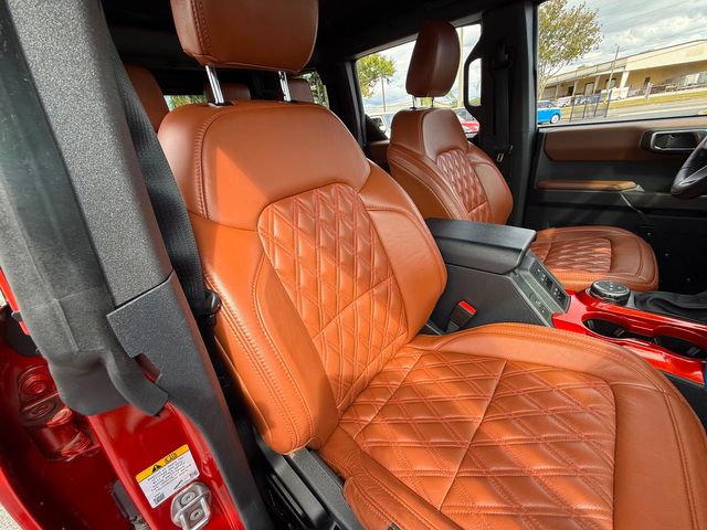 2022 Ford Bronco V6 HOT PEPPER OBX LUX LEATHER 5" LIFT 37"s DV8 OCD | Plant City, FL | psv5 DEMO - Bayshore Automotive 2022 Ford Bronco V6 HOT PEPPER OBX LUX LEATHER 5" LIFT 37"s DV8 OCD | Plant City, FL | psv5 DEMO - Bayshore Automotive