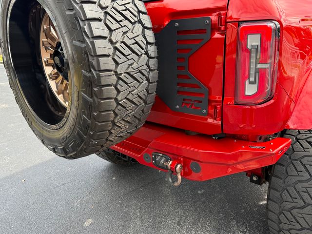 2022 Ford Bronco V6 HOT PEPPER OBX LUX LEATHER 5" LIFT 37"s DV8 OCD | Plant City, FL | psv5 DEMO - Bayshore Automotive