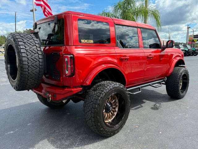 2022 Ford Bronco V6 HOT PEPPER OBX LUX LEATHER 5" LIFT 37"s DV8 OCD | Plant City, FL | psv5 DEMO - Bayshore Automotive