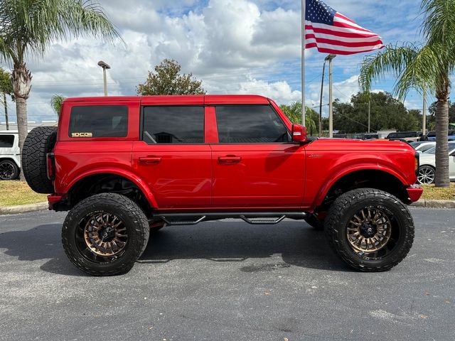 2022 Ford Bronco V6 HOT PEPPER OBX LUX LEATHER 5" LIFT 37"s DV8 OCD | Plant City, FL | psv5 DEMO - Bayshore Automotive