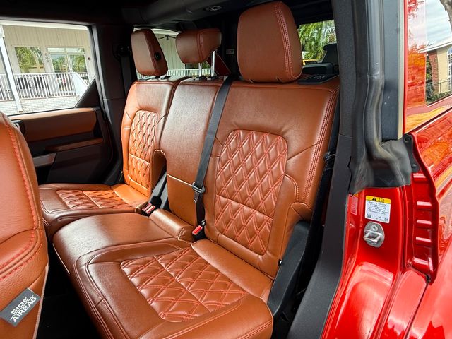 2022 Ford Bronco V6 HOT PEPPER OBX LUX LEATHER 5" LIFT 37"s DV8 OCD | Plant City, FL | psv5 DEMO - Bayshore Automotive