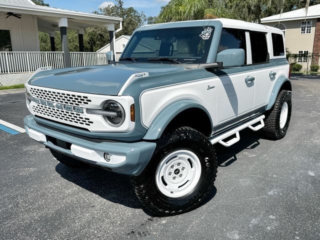 2022 Ford Bronco BAYSHORE BRONCO CUSTOM LIFTED LEATHER LOADED RETRO | Plant City, FL | psv5 DEMO - Bayshore Automotive 2022 Ford Bronco BAYSHORE BRONCO CUSTOM LIFTED LEATHER LOADED RETRO | Plant City, FL | psv5 DEMO - Bayshore Automotive