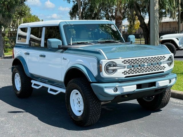 2022 Ford Bronco BAYSHORE BRONCO CUSTOM LIFTED LEATHER LOADED RETRO | Plant City, FL | psv5 DEMO - Bayshore Automotive 2022 Ford Bronco BAYSHORE BRONCO CUSTOM LIFTED LEATHER LOADED RETRO | Plant City, FL | psv5 DEMO - Bayshore Automotive
