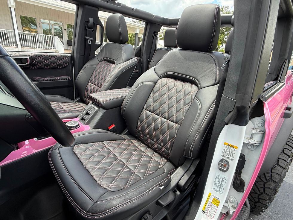 2022 Ford Bronco BAYSHORE BRONCO PINK PEARL HARDTOP | Plant City