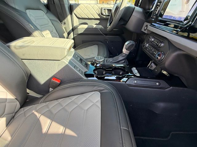 2022 Ford Bronco V6 SATIN BLACK BAYSHORE BRONCO LIFTED LEATHER 37"s | Plant City, FL | psv5 DEMO - Bayshore Automotive 2022 Ford Bronco V6 SATIN BLACK BAYSHORE BRONCO LIFTED LEATHER 37"s | Plant City, FL | psv5 DEMO - Bayshore Automotive