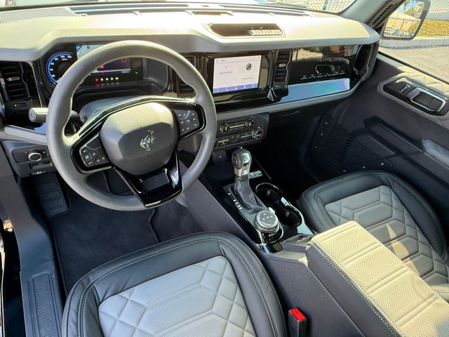 2022 Ford Bronco V6 SATIN BLACK BAYSHORE BRONCO LIFTED LEATHER 37"s | Plant City, FL | psv5 DEMO - Bayshore Automotive