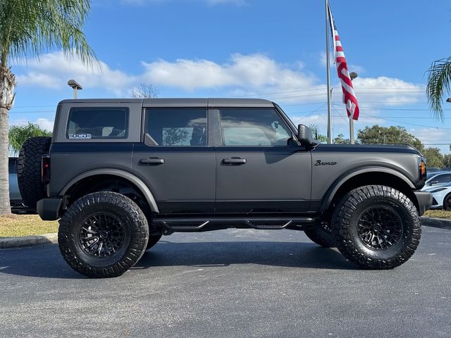 2022 Ford Bronco V6 SATIN BLACK BAYSHORE BRONCO LIFTED LEATHER 37"s | Plant City, FL | psv5 DEMO - Bayshore Automotive