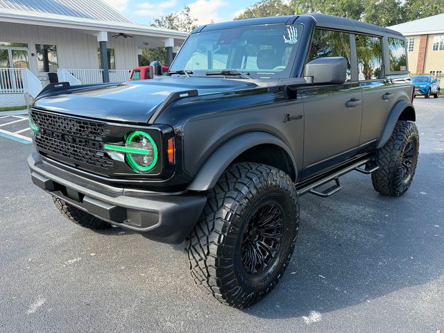 2022 Ford Bronco V6 SATIN BLACK BAYSHORE BRONCO LIFTED LEATHER 37"s | Plant City, FL | psv5 DEMO - Bayshore Automotive