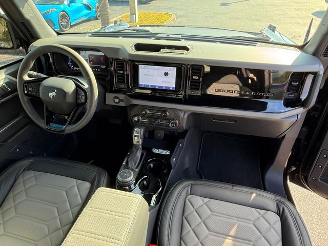 2022 Ford Bronco V6 SATIN BLACK BAYSHORE BRONCO LIFTED LEATHER 37"s | Plant City, FL | psv5 DEMO - Bayshore Automotive 2022 Ford Bronco V6 SATIN BLACK BAYSHORE BRONCO LIFTED LEATHER 37"s | Plant City, FL | psv5 DEMO - Bayshore Automotive