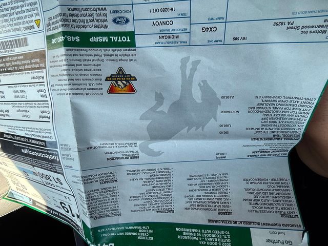 2022 Ford Bronco OUTER BANKS V6 2 DOOR HARDTOP LEATHER LIFTED | Plant City, FL | psv5 DEMO - Bayshore Automotive 2022 Ford Bronco OUTER BANKS V6 2 DOOR HARDTOP LEATHER LIFTED | Plant City, FL | psv5 DEMO - Bayshore Automotive