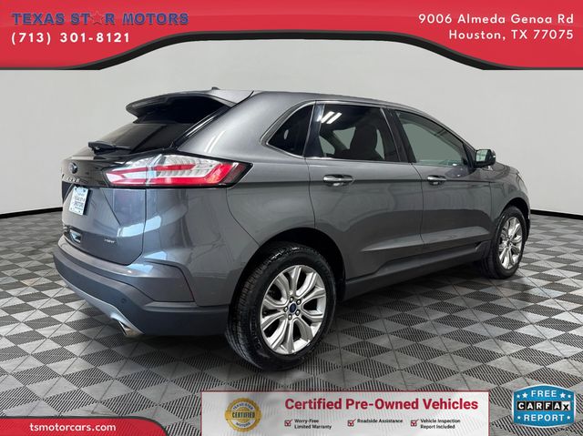 2022 Ford EDGE TITANIUM | Houston, TX | Texas Star Motors 2022 Ford EDGE TITANIUM | Houston, TX | Texas Star Motors