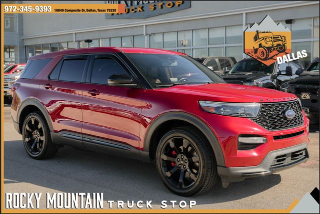 2022 Ford Explorer ST 4WD / CLEAN CARFAX / LOADED / BIG SCREEN | Austin, TX | Rocky Mountain Truck Stop Austin