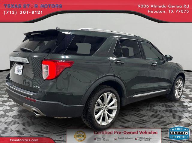 2022 Ford EXPLORER PLATINUM 2022 Ford EXPLORER PLATINUM