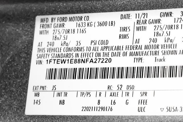 2022 Ford F-150 Tremor | Addison, TX | Addison Autoplex 2022 Ford F-150 Tremor | Addison, TX | Addison Autoplex