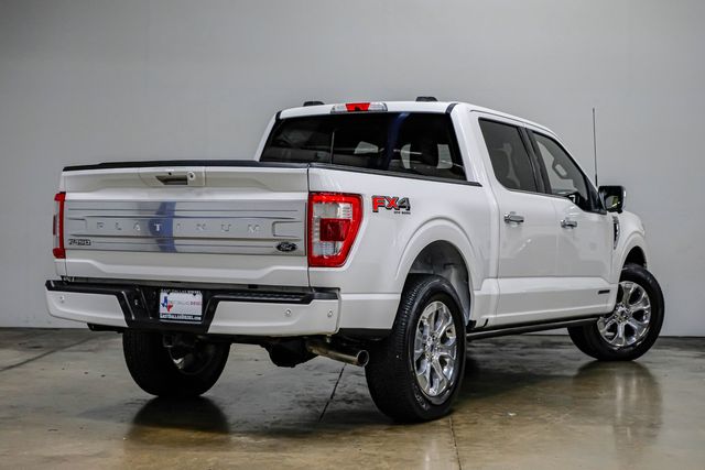 2022 Ford F-150 Platinum FX4 STAR WHITE Pro Power 7.2KW PANO ROOF | Dallas, TX | East Dallas Diesel