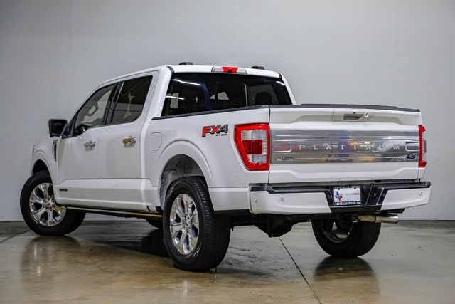 2022 Ford F-150 Platinum FX4 STAR WHITE Pro Power 7.2KW PANO ROOF | Dallas, TX | East Dallas Diesel