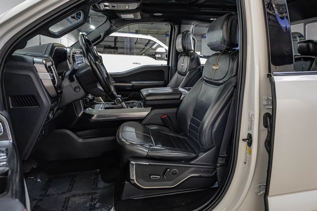 2022 Ford F-150 Platinum FX4 STAR WHITE Pro Power 7.2KW PANO ROOF | Dallas, TX | East Dallas Diesel