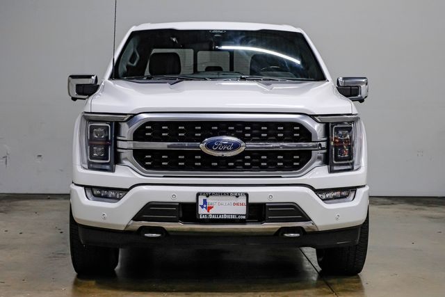 2022 Ford F-150 Platinum FX4 STAR WHITE Pro Power 7.2KW PANO ROOF | Dallas, TX | East Dallas Diesel