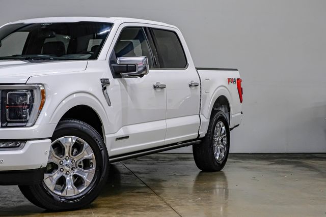 2022 Ford F-150 Platinum FX4 STAR WHITE Pro Power 7.2KW PANO ROOF | Dallas, TX | East Dallas Diesel